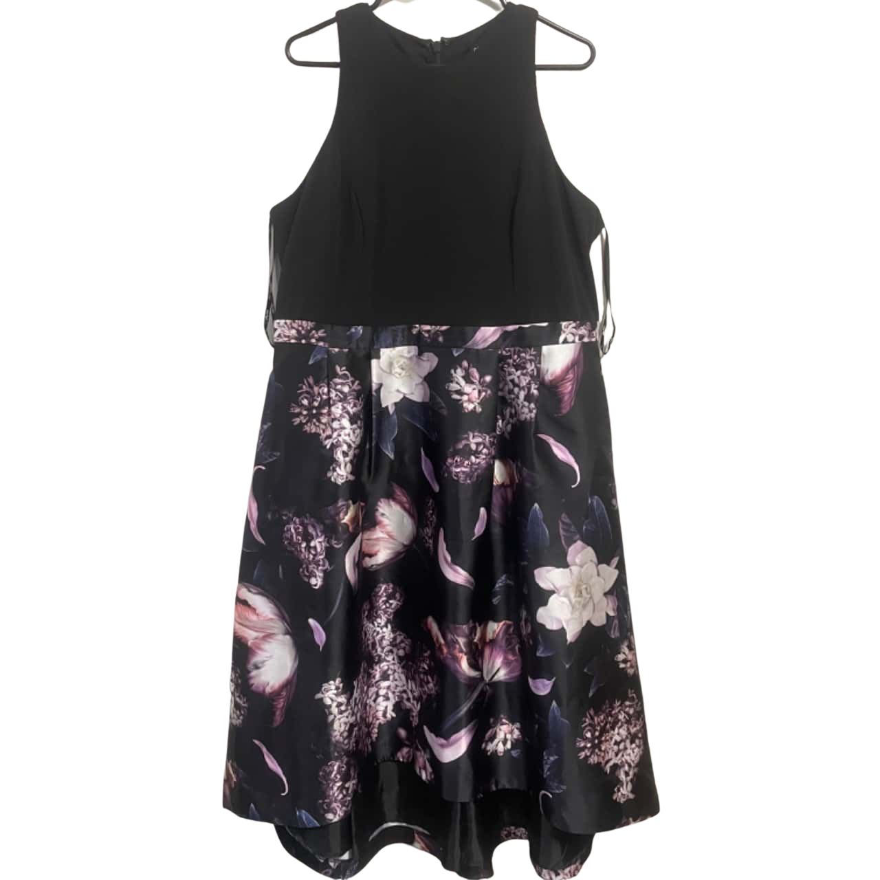 City Chic Size M / Plus Size Black/ Floral dress