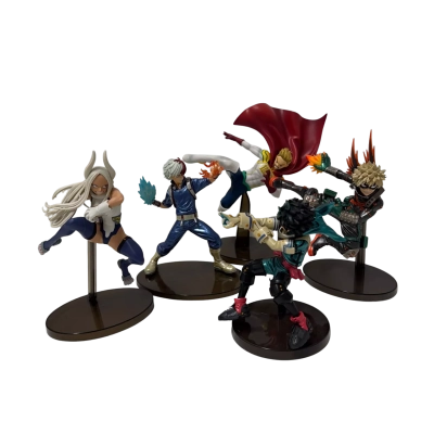 My Hero Academia figures x5