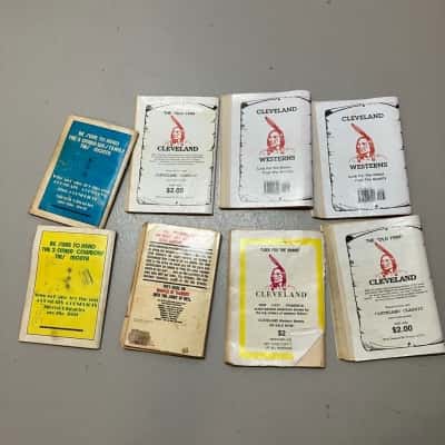 7 x Cleveland  western magazines/books