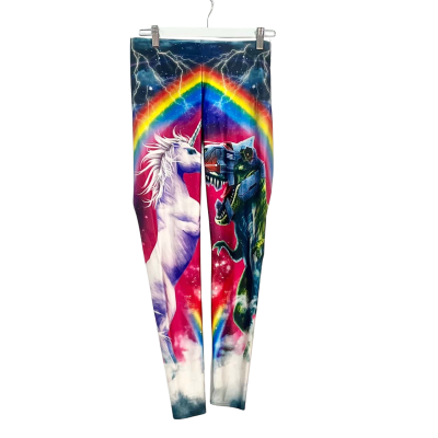 Blackmilk Size M Unicorn Robot Dinasaur Leggins 