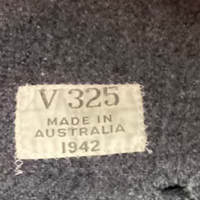 Authentic WWII 1942 Australian Military Wool Blanket