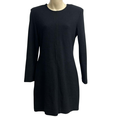 COS Size S Black Wool Blend Dress