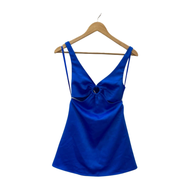 Perfect Stranger Womens  Size 4  Sleeveless Mini Dress  Blue 