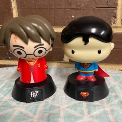 Harry Potter & Superman Night Light