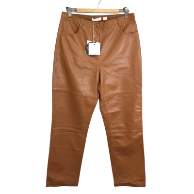 Sass & Bide Womens  Size 12 Across the Street Pant (Chestnut) 