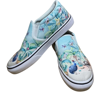 Offbeat sweetie ‘land down under’ slip ons size 40