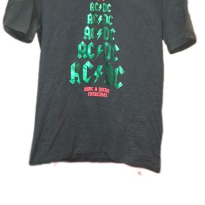 Cotton On Kids NWT AC/DC Christmas top