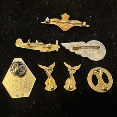 Collection of Airline Badges