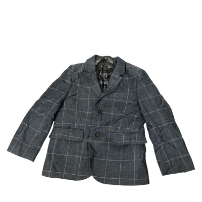David Jones Kids  Size 5 Jacket Blue/Grey / Checked / Cream 