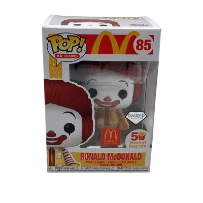 Funko # 85 Ronald Mc Donald Red Glitter Hair (CAB)