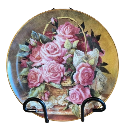 Grace De Monaco Rose Plate by Katharine Austen 