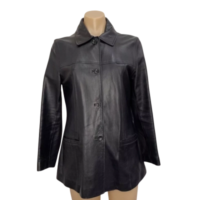 Oroton leather jacket.  Size S 