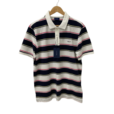 Gant Mens  Size L Polo Shirt Striped 