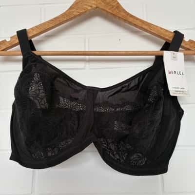 Berlei Black Lingerie Bra Size 12G