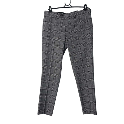 River Island Mens  Size 34 Dress Pants Black  / Grey Rrp£35$70 