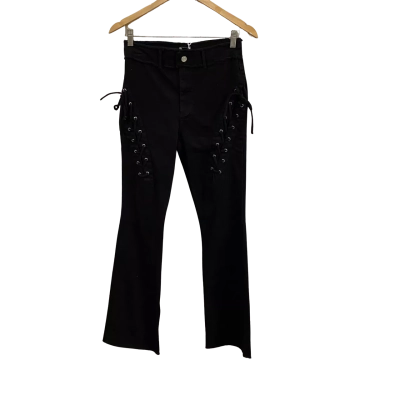 Princess Polly Womens  Size 8 Selina Pants Black 