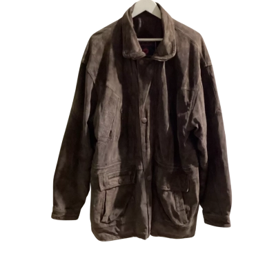  DiMaggio Mens  Size 117 Suede Jacket