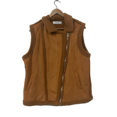Whyte Valentyne Womens Sleeveless jacket  Size L / M Brown 