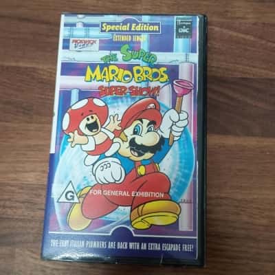 Nintendo The Super Mario Bros. Super Show Special Edition VHS 1989
