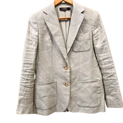 Ralph Lauren Sage Green Blazer Jacket Size 2