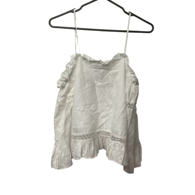 Womens Forever New  Size 8 Off-the-shoulder Top White 