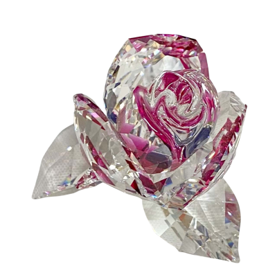 SWAROVSKI フィギュリン Blossoming Rose Blossoming Rose, Red | Swarovski