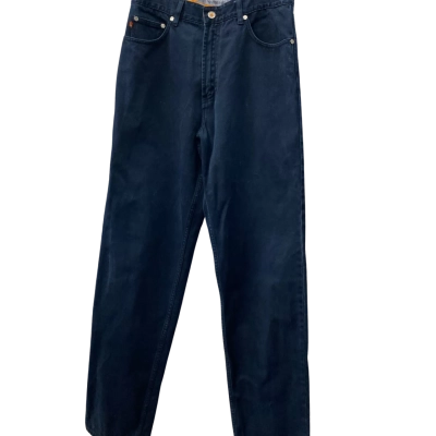 HUGO Mens  Size 34 Straight Leg Jeans Navy Blue 