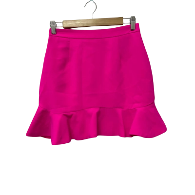 White Fox Womens  Size S Mini Skirt Pink  