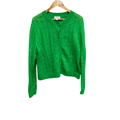 COS Womens  Size L Cardigan Green 