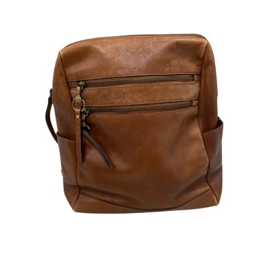 Brown Leather Colorado Backpack