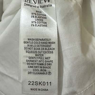 Review Womens  Size 6 Pleated Skirt Multicoloured 