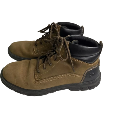 Skechers Mens  Size 10 Segment-Garnet Boots Chocolate