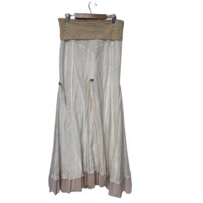 Gottalotaluv Maxi Skirt Linen Blend Size Extra Large