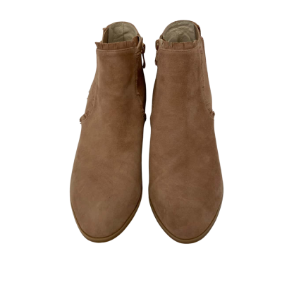  Womens  Size 41 Chrissie Tan Ankle Boots Brand New