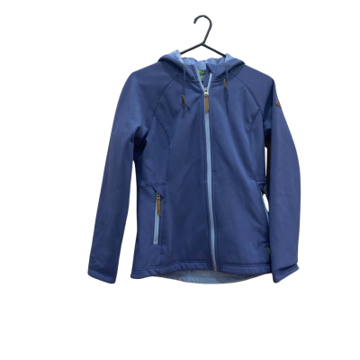 Kathmandu Womens Size 10 Blue Fur Jacket