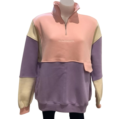 SkylarRoseCo.  Oversize Retro Pullover   Cosmic Berry.  Size XL 