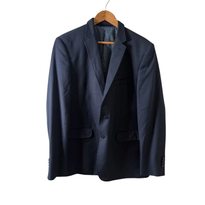 Oxford Mens  Size XXL Suit Jacket Blue / Navy Blue 