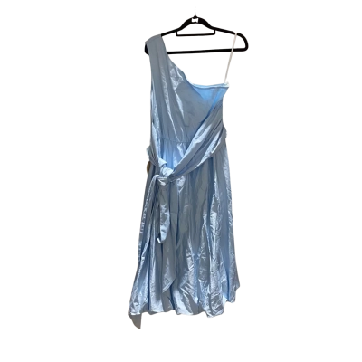  Azzurielle Womens  Size 12 Maxi Dress / Off The Shoulder Dress Blue RRP$249.95