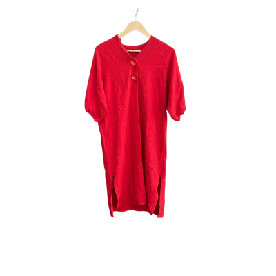 Marimekko Womens  Size XS Midi Dress Red 