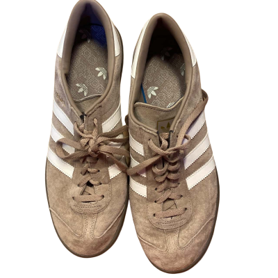 Adidas Womens  Size 10 Sneakers Brown / Pattern / White 