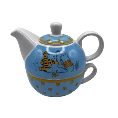 Disney Winnie The Pooh Teapot Set.    (Cubes)