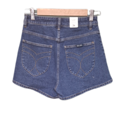 Rollas Womens  Size 26inch High Wasted Shorts Blue 