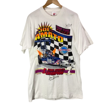 Signed Joe Amato T-shirt. Size L 