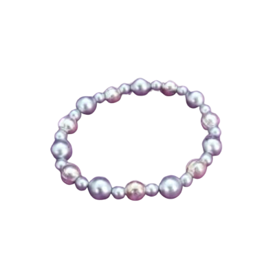 Faux Pearl Stretch Bracelet