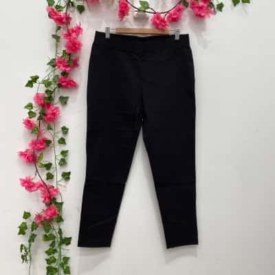 Katies Womens  Ankle Length Pants Size 14 Black  