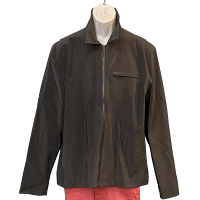 Jonathan Adams Mens Size M Front Zipper/Winter Jacket Black
