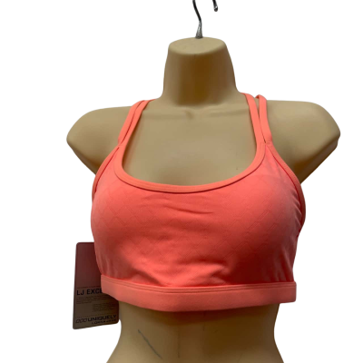 Lorna Jane Womens  Size 12 / M Sports Bra Vivid Orange 