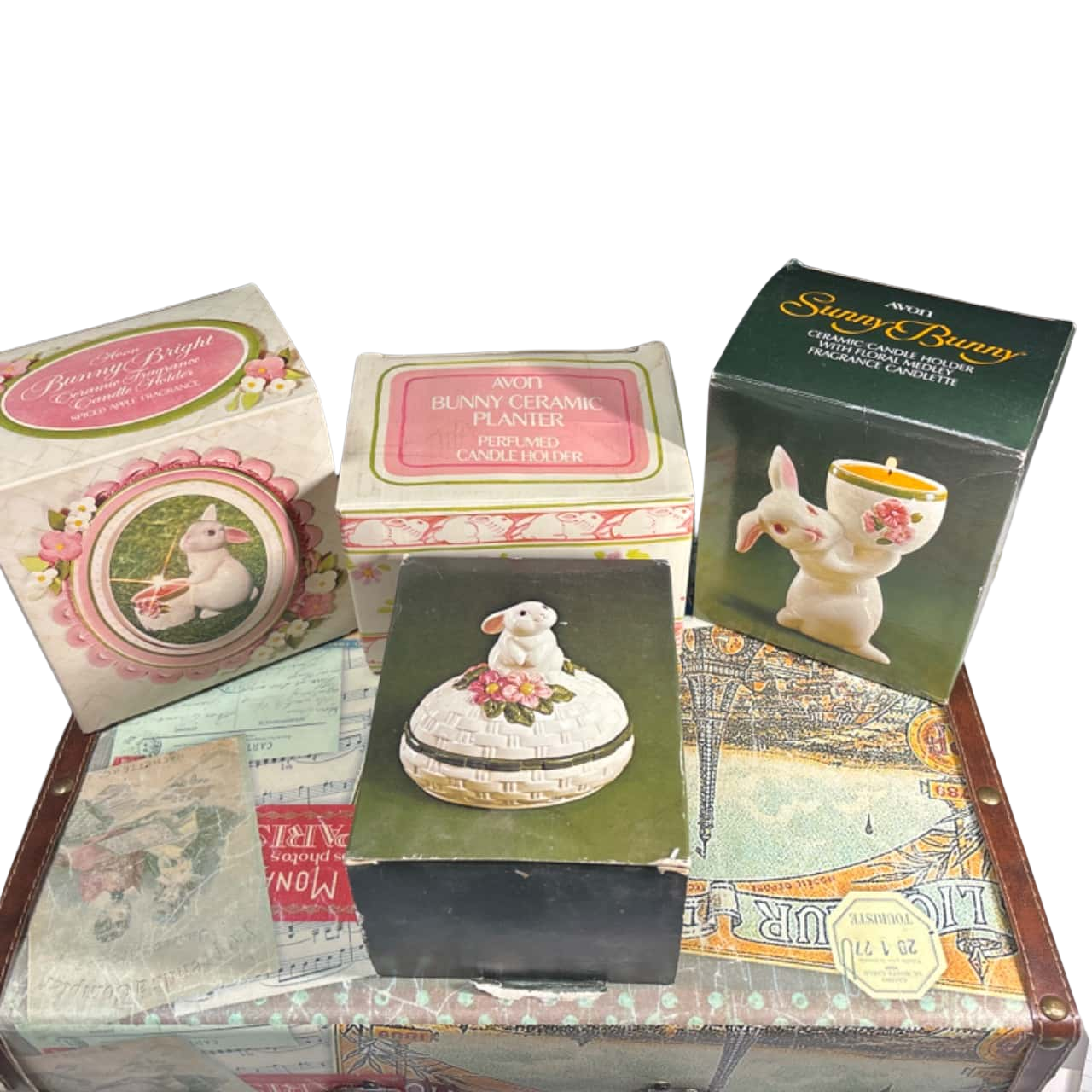 Avon vintage bunny Bundle