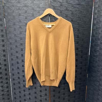  Mens  Size 46 Ballantyne Jumper Brown 