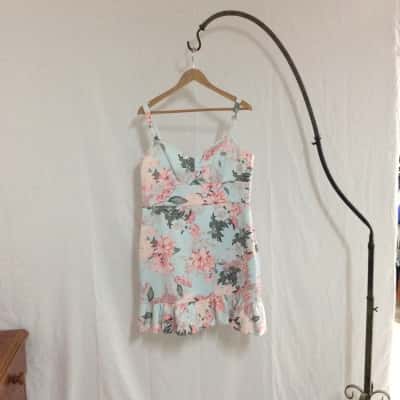 Forever New Womens  Size 16 Floral Dress Multicoloured 